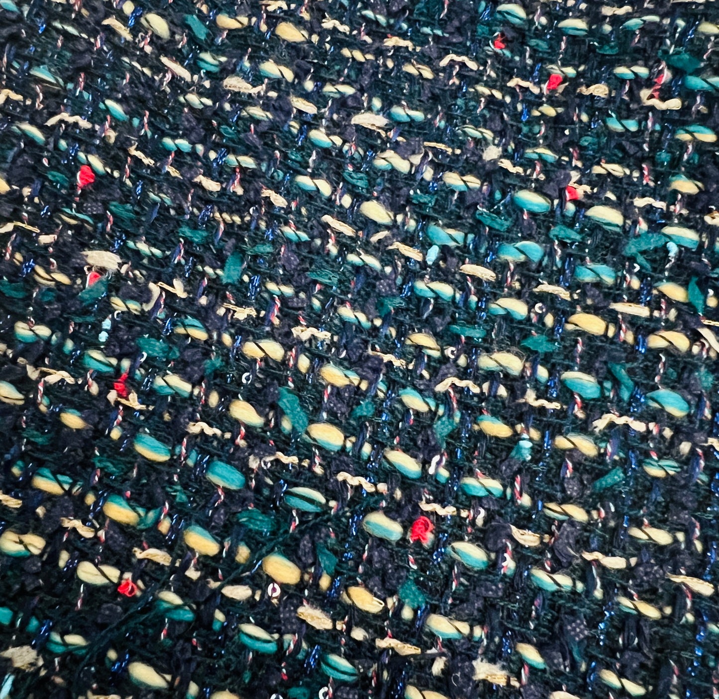 Tailormade fabric- Linton Tweeds- blue/ green