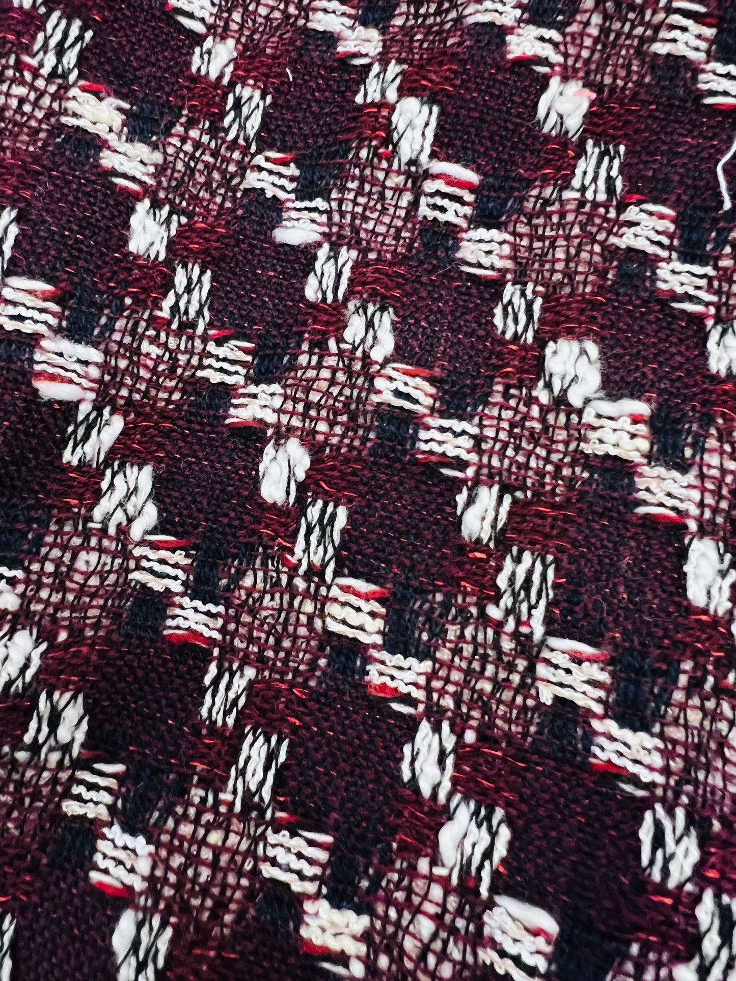 Tailormade fabric- Linton Tweeds- yellow/ orange/ red