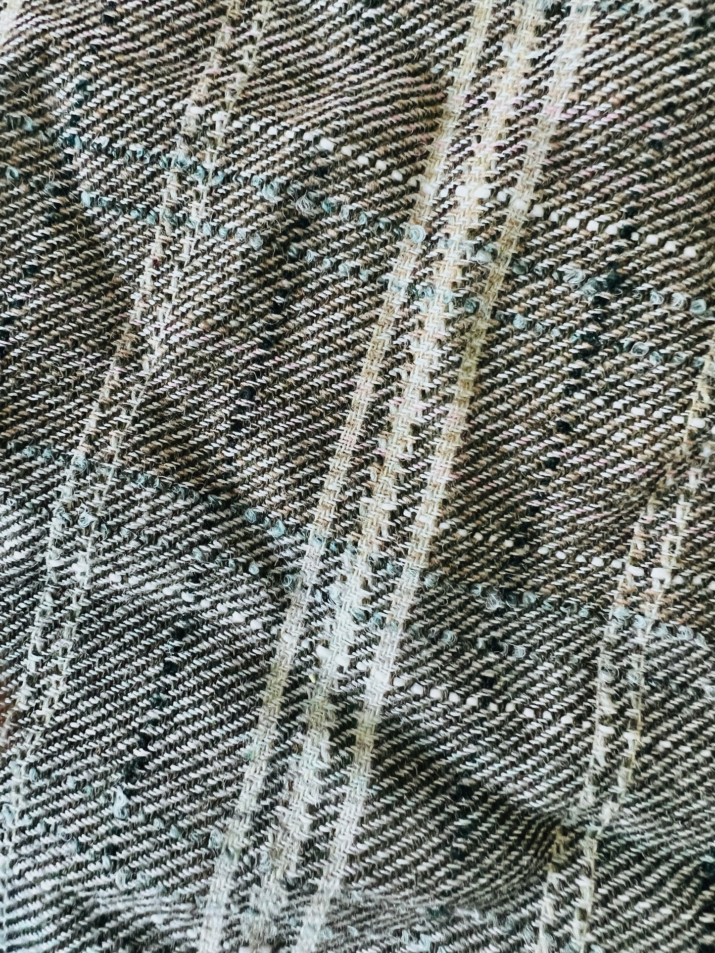 Tailormade fabric- Linton Tweeds- blue/ green