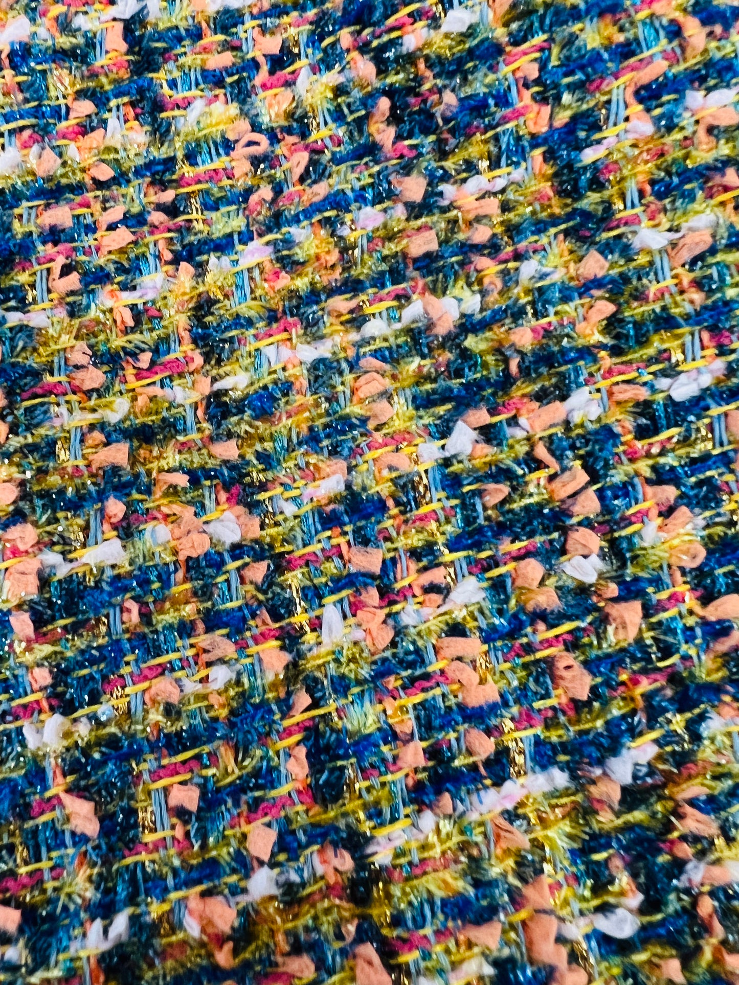 Tailormade fabric- Linton Tweeds- blue/ green