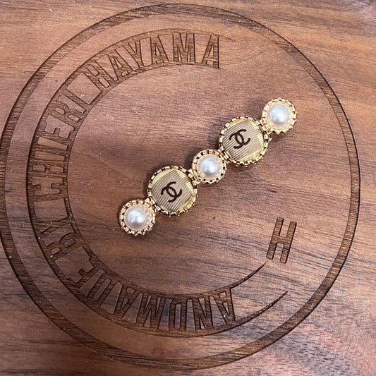 CC-Honey & Scone Square with CC logo- CC015- Hairband