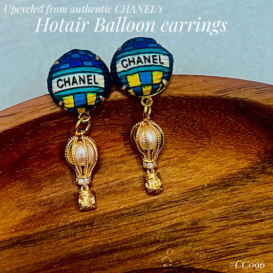 CC- Hot air balloon CC096- earrings