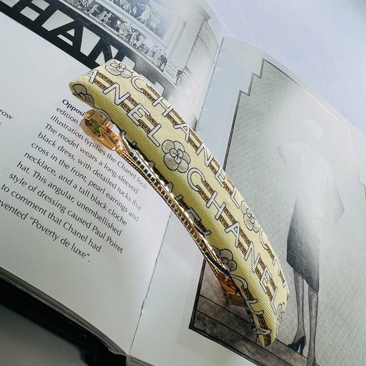 CC- yellow chains CC119- hairclip hairband