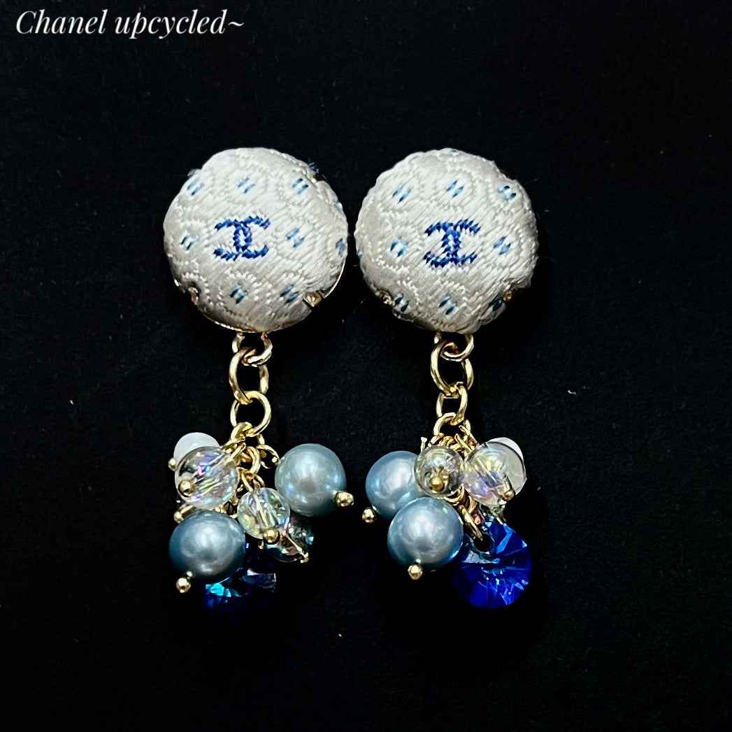 CC- Frozen mini CC monogram-CC082-earring