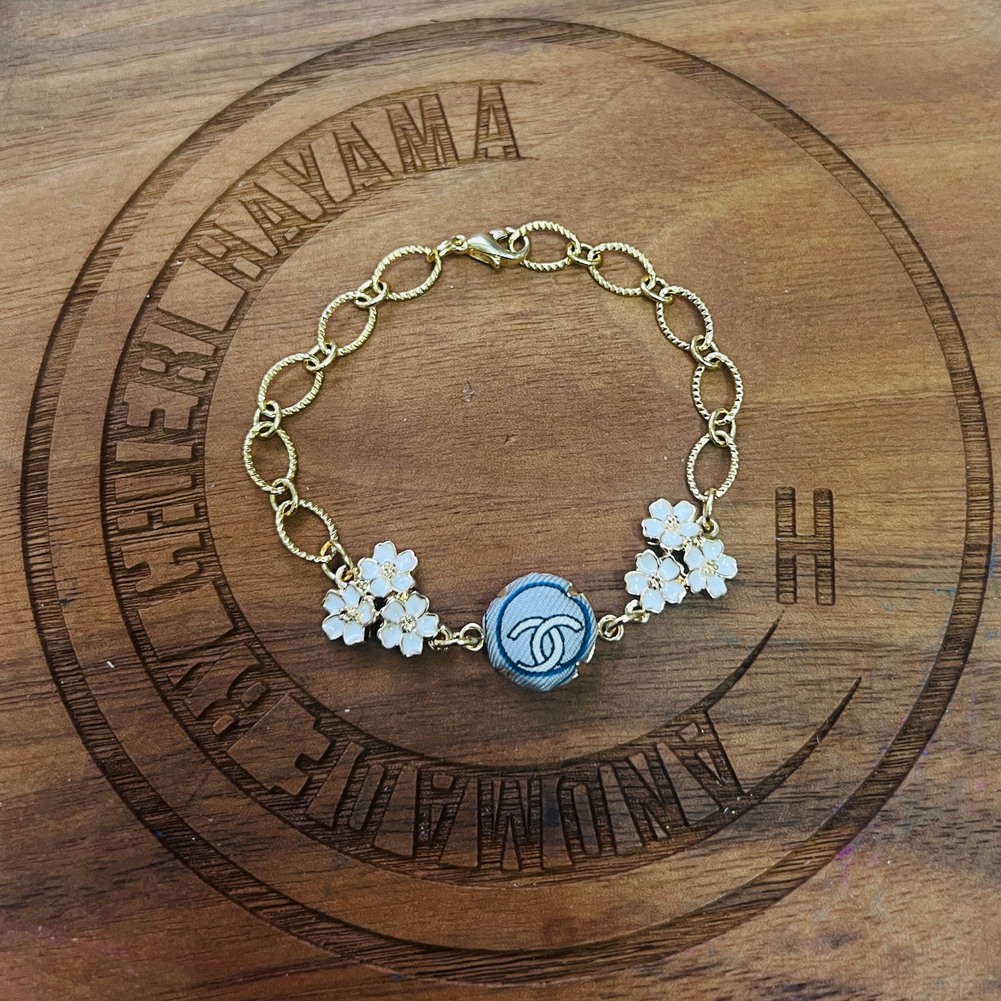 CC- Dove & Alegria Camellias- CC007- bracelet