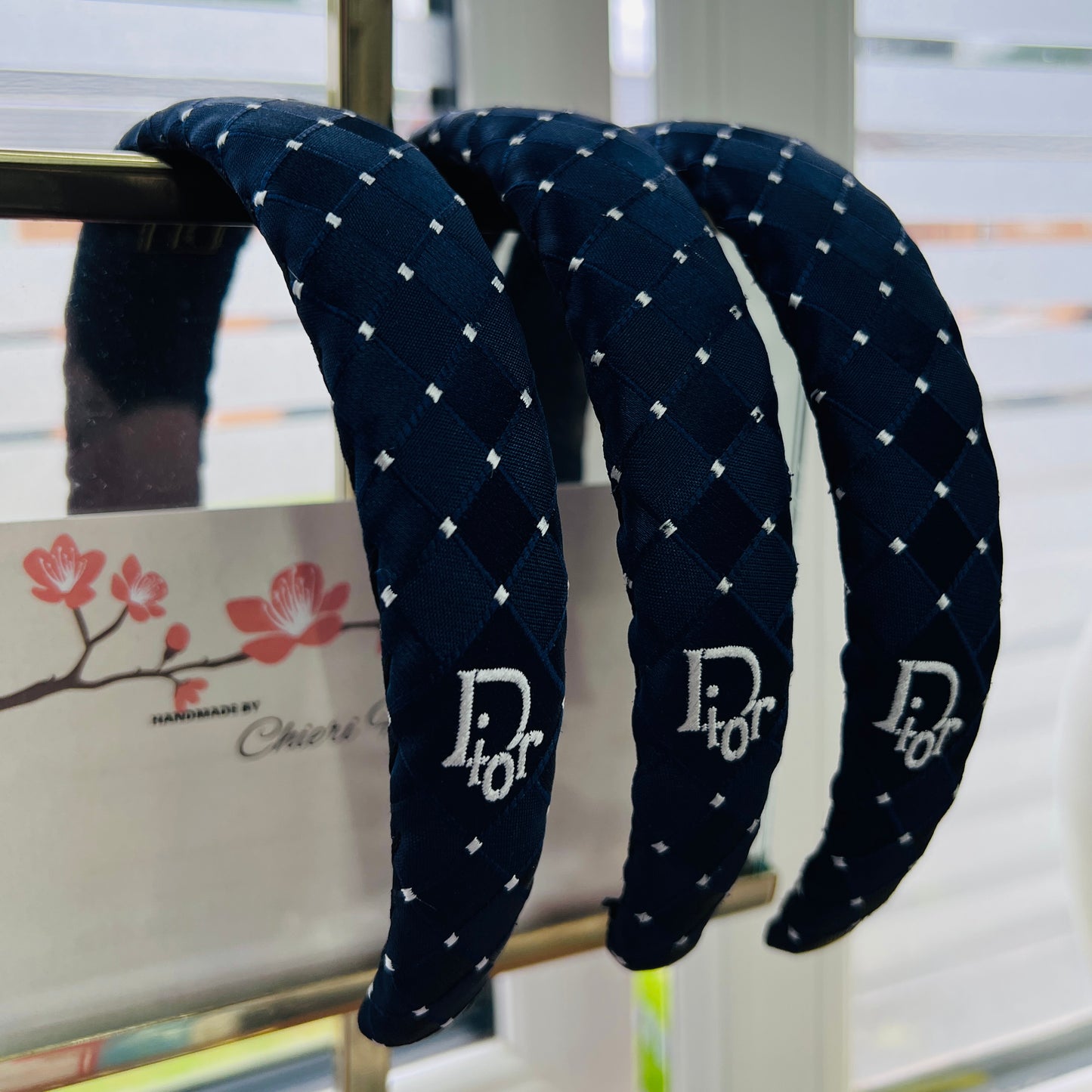 D-D logo Navy headband