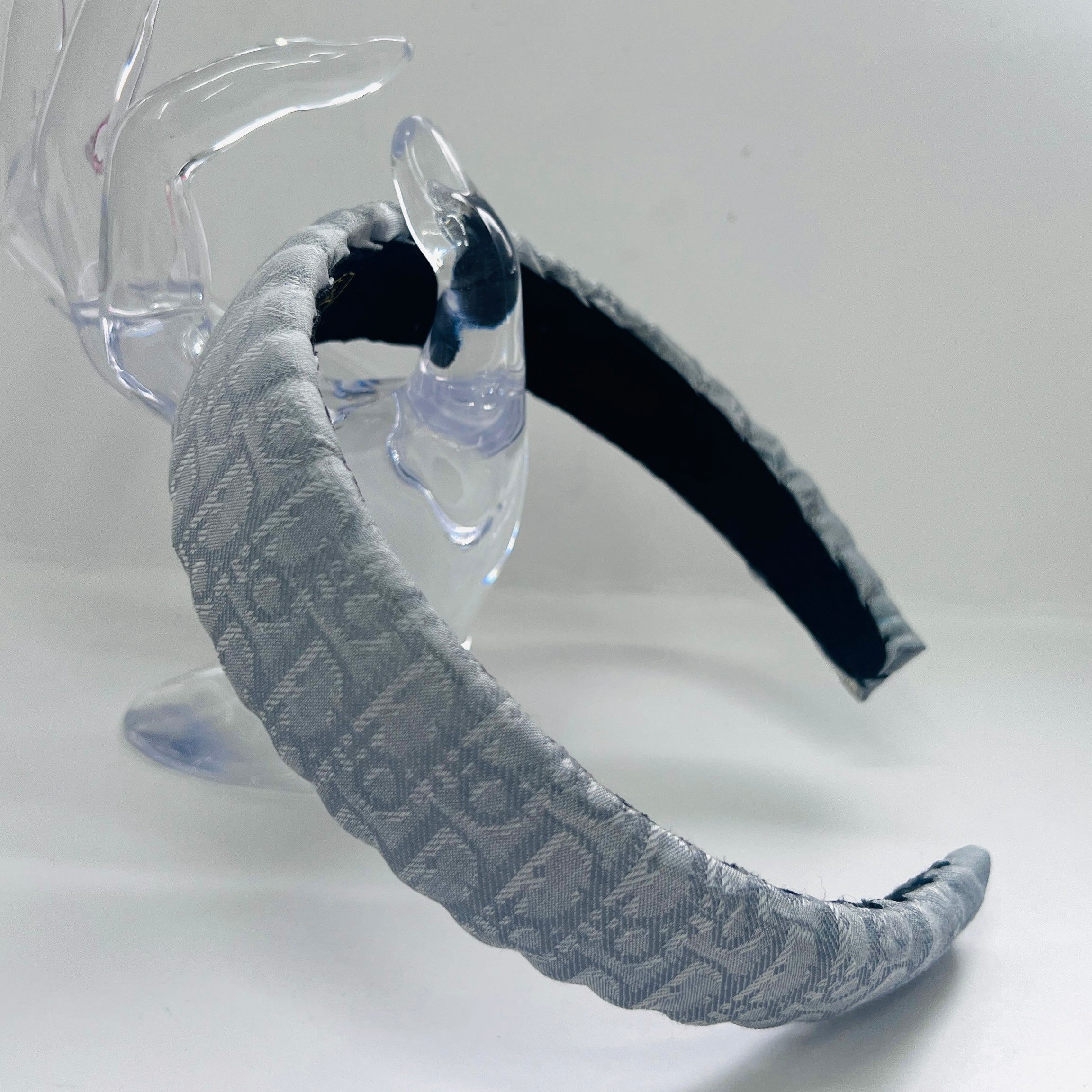 D-D dior logo - headband – handmade by chieri hayama