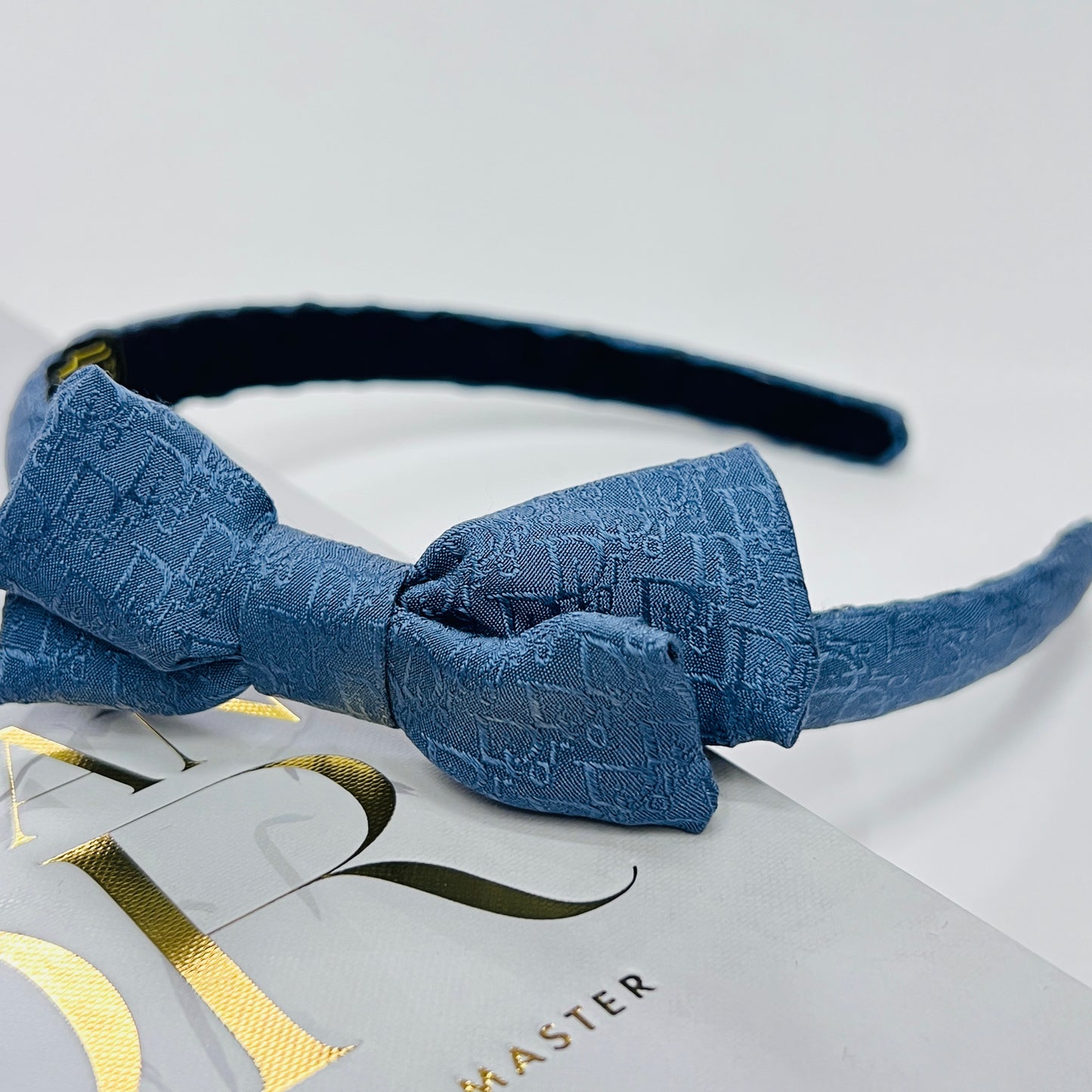 D-D dior classic  - headband, grab clip & scrunchie
