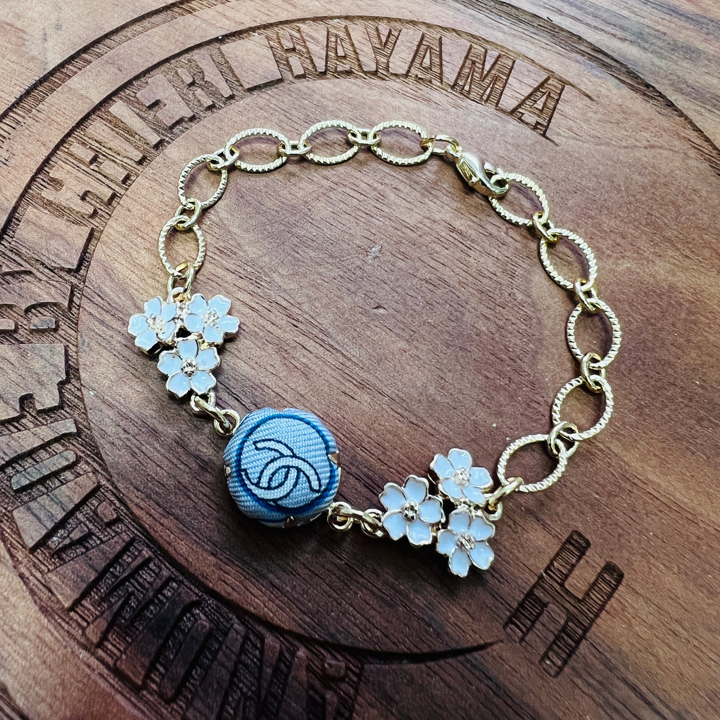 CC- Dove & Alegria Camellias- CC007- bracelet