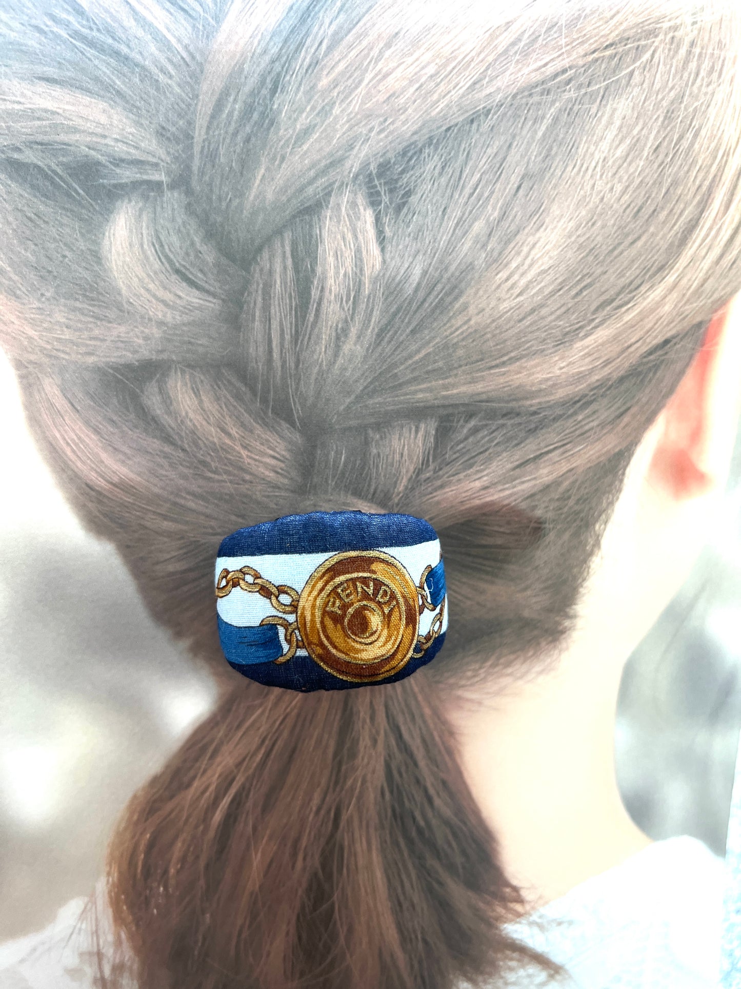 FF- fendi upcycled arch shape hairband