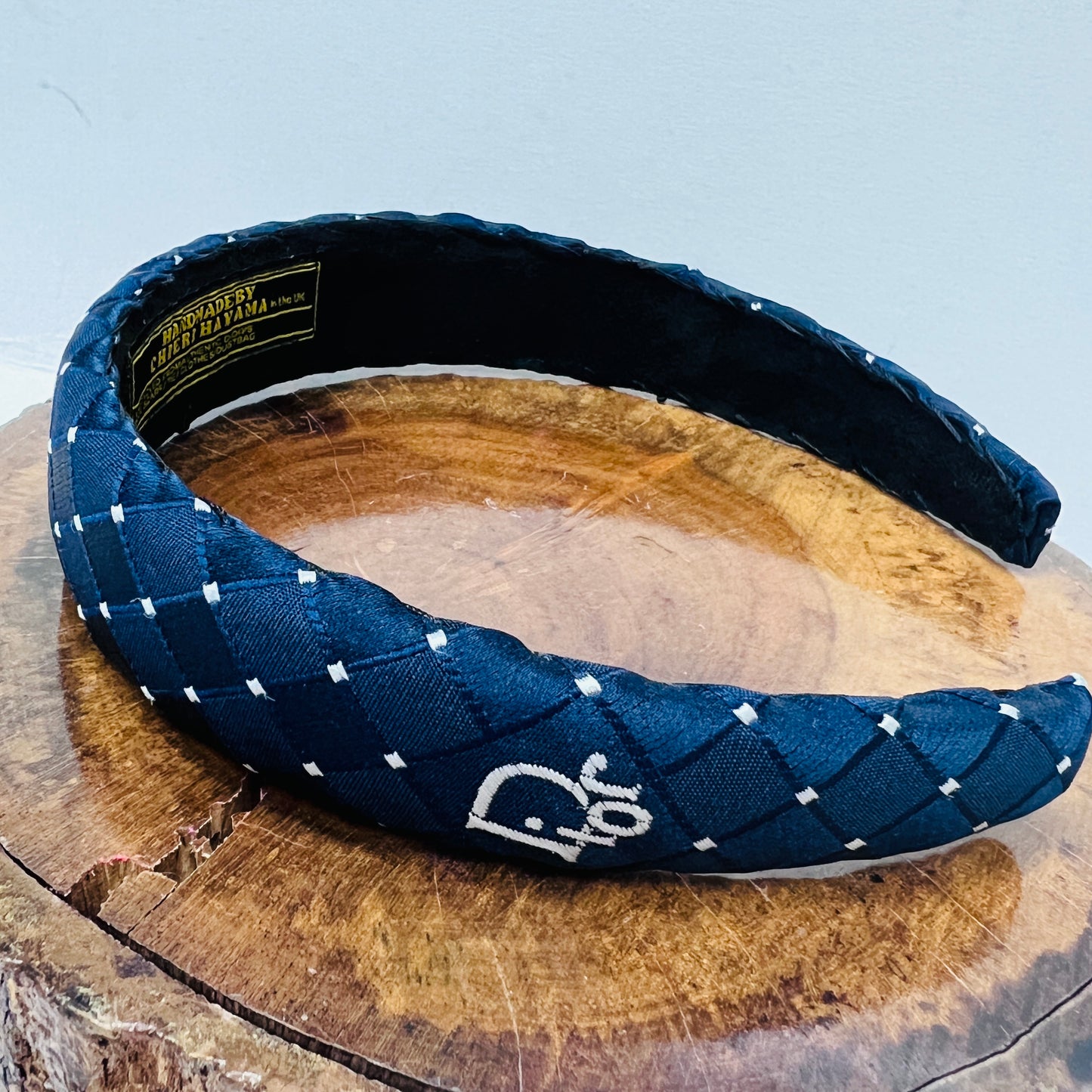 D-D logo Navy headband