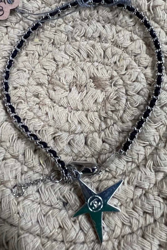 Chanel charms upcycled bracelet