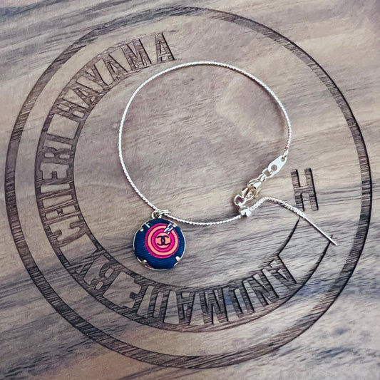 CC-Lover Cupid's Arow in Dark orange & Navy - CC021- bracelet