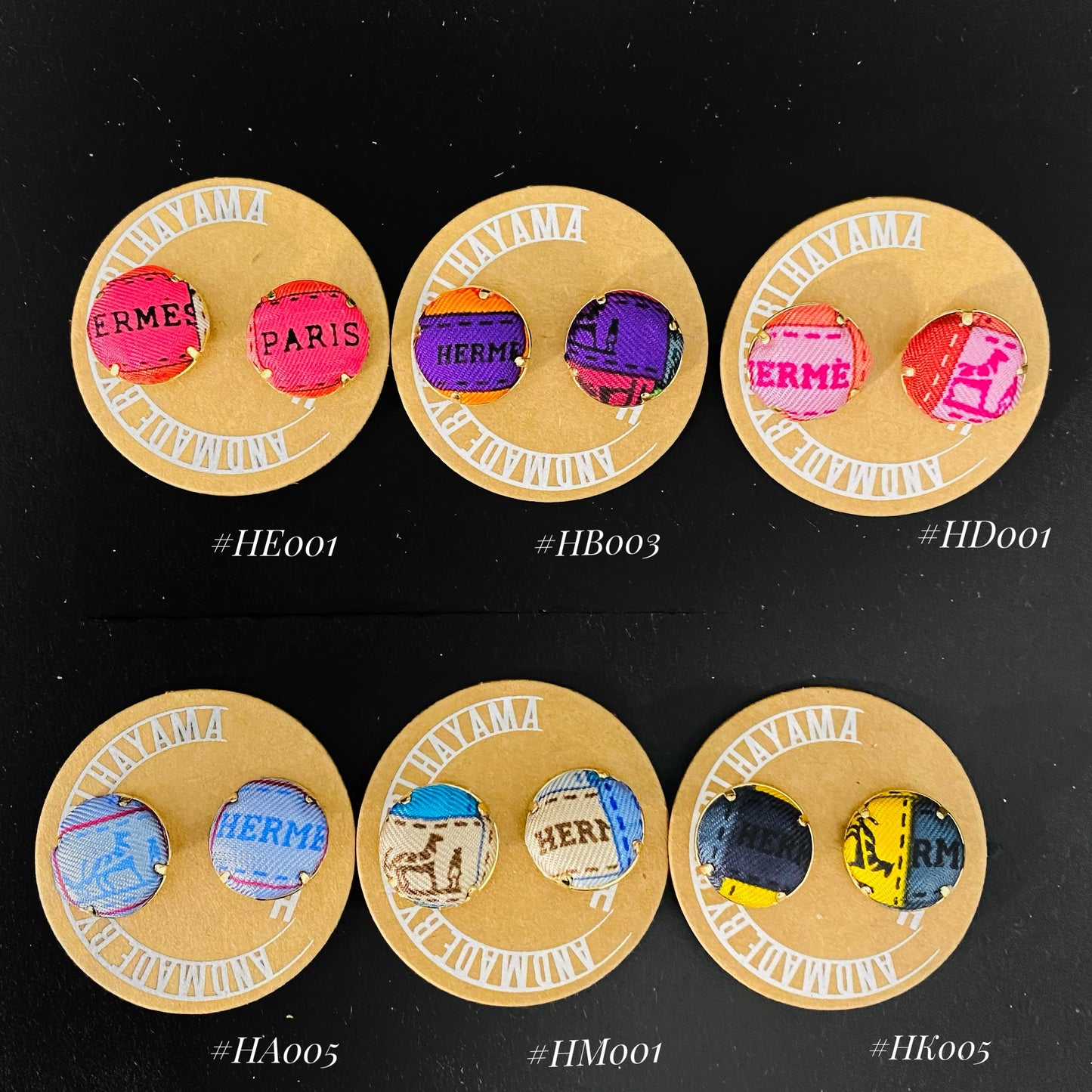 H-H icons Ribbons- earring