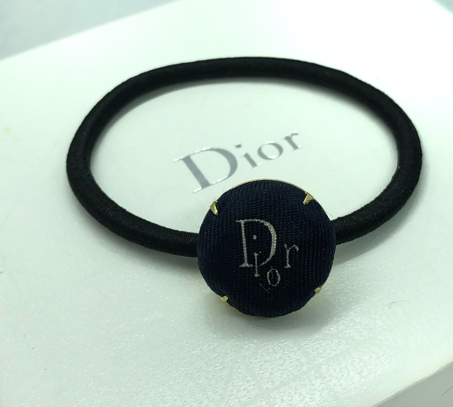 D-D Navy & Red Logo- XS hairband
