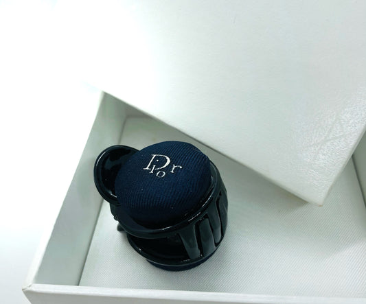 D-D navy logo- mini O-shape Clip/ hair pin/ hairband