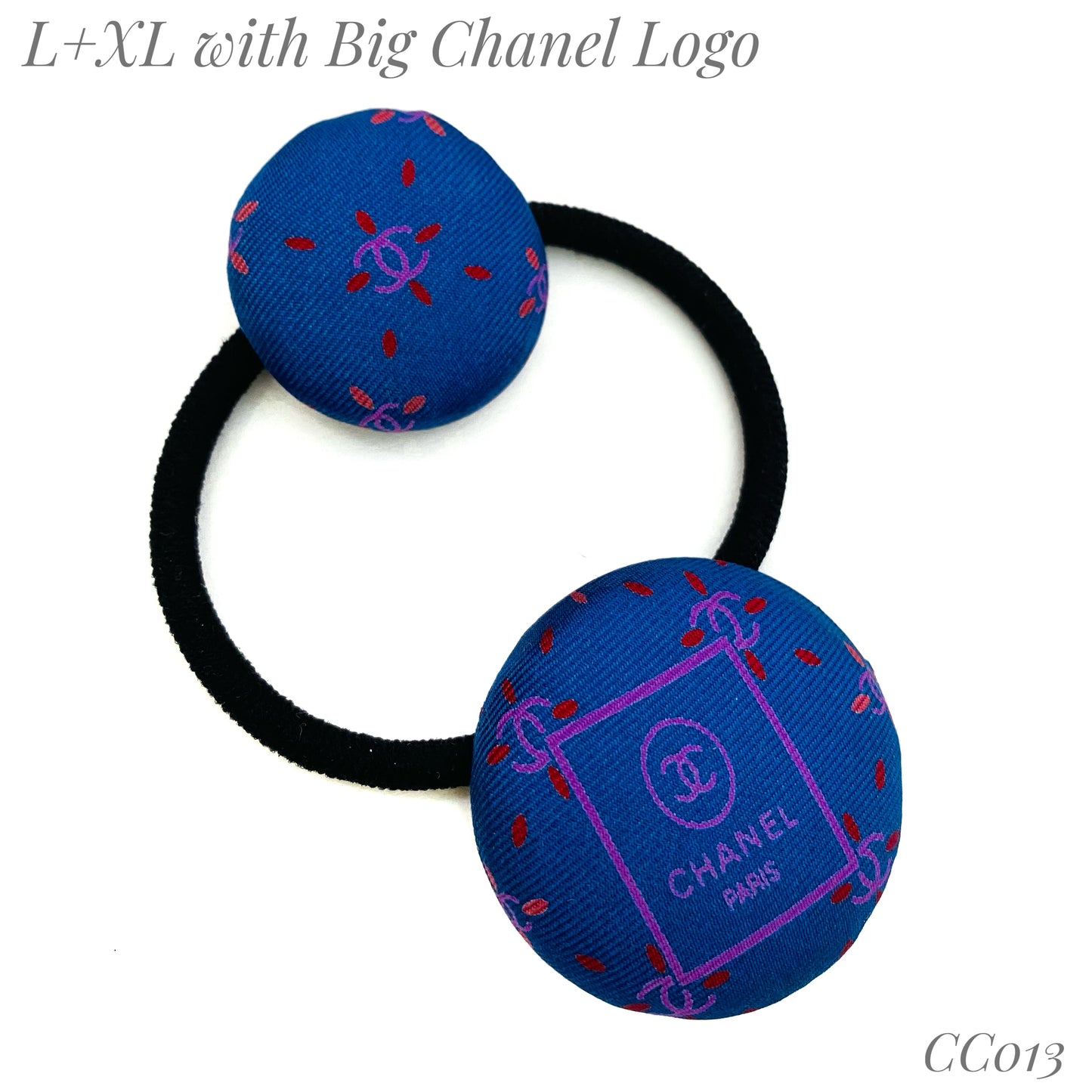 CC- Prussian & Velvet CC logo- CC013- Hairband/ Clip/ earring