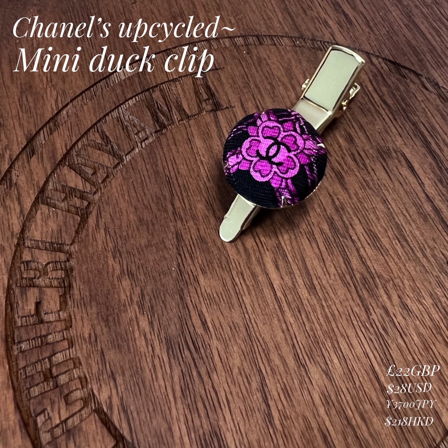 CC- CC0063- Valentine Camellias in the dark- duck clip