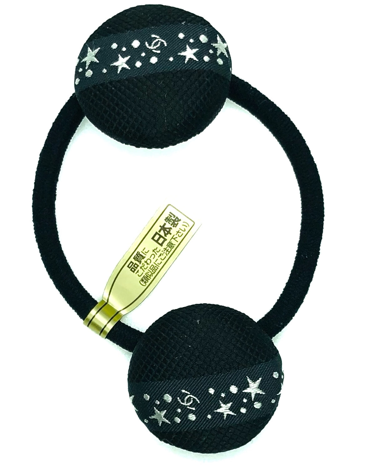 CC-Dark night & Star with CC logo- CC027- Hairband/ hairpin