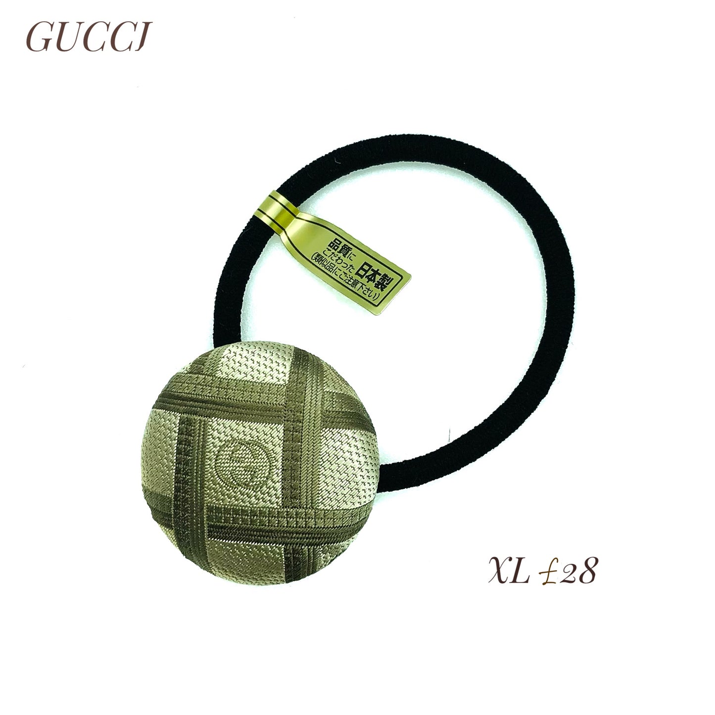 GG-Vintage Gold GG monogram- GG005- Hairband