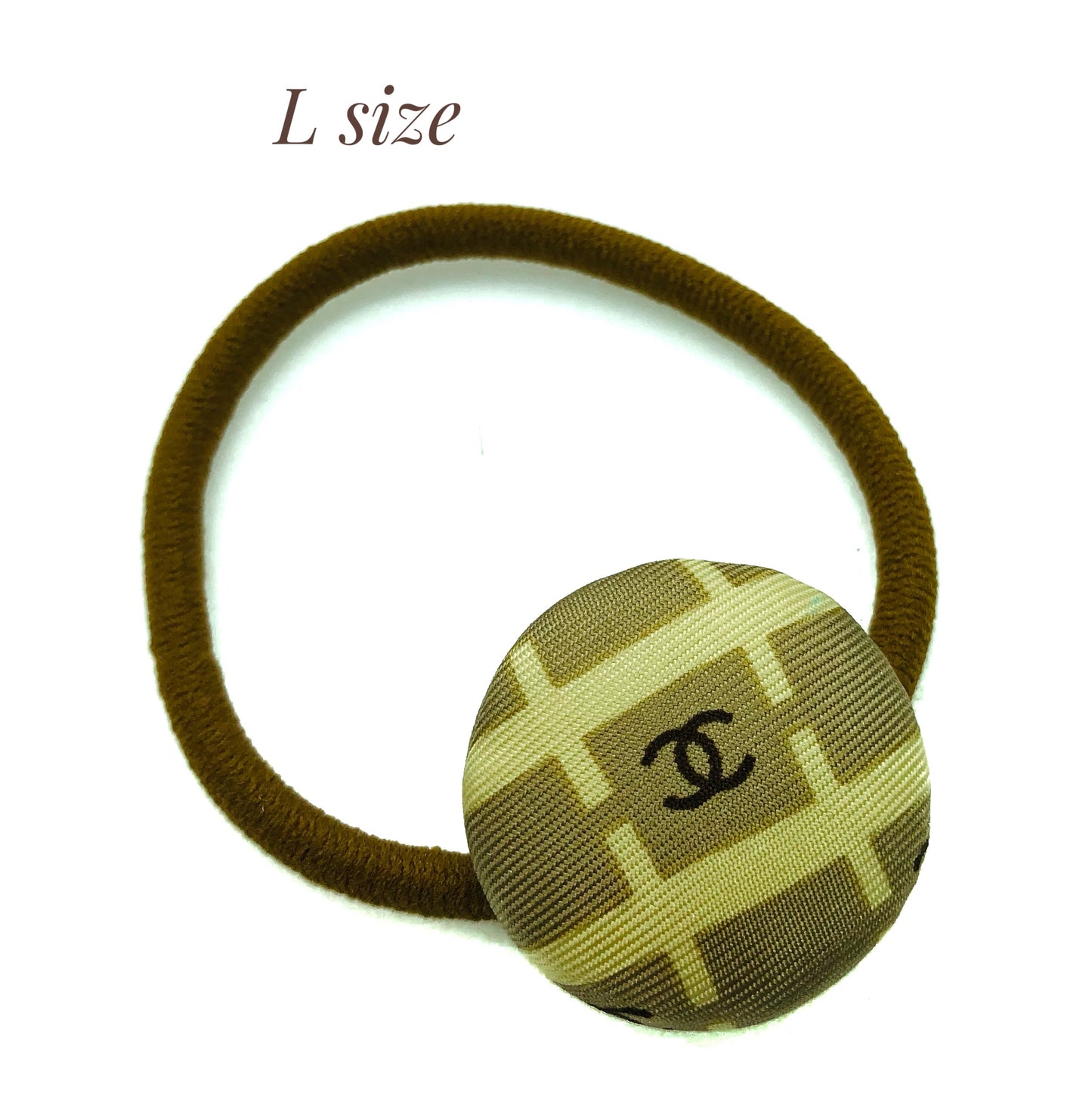 CC-Honey & Scone Square with CC logo- CC015- Hairband