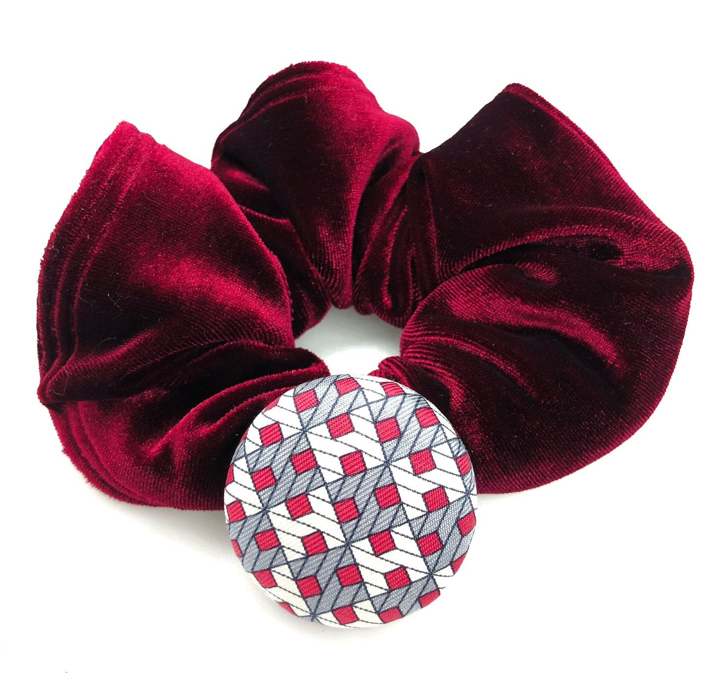 Winter Mini Scrunchie with XL coin