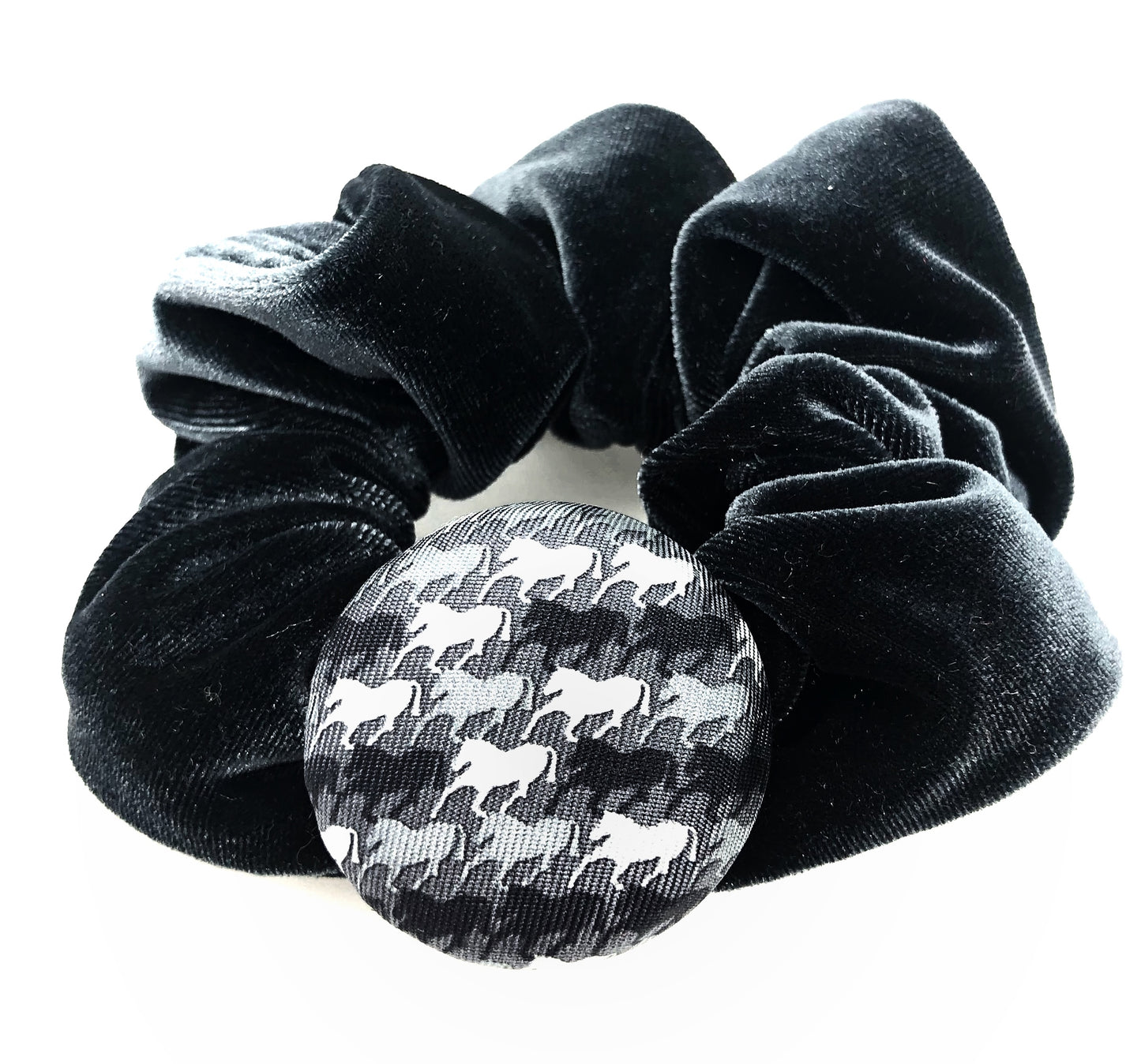 Winter Mini Scrunchie with XL coin