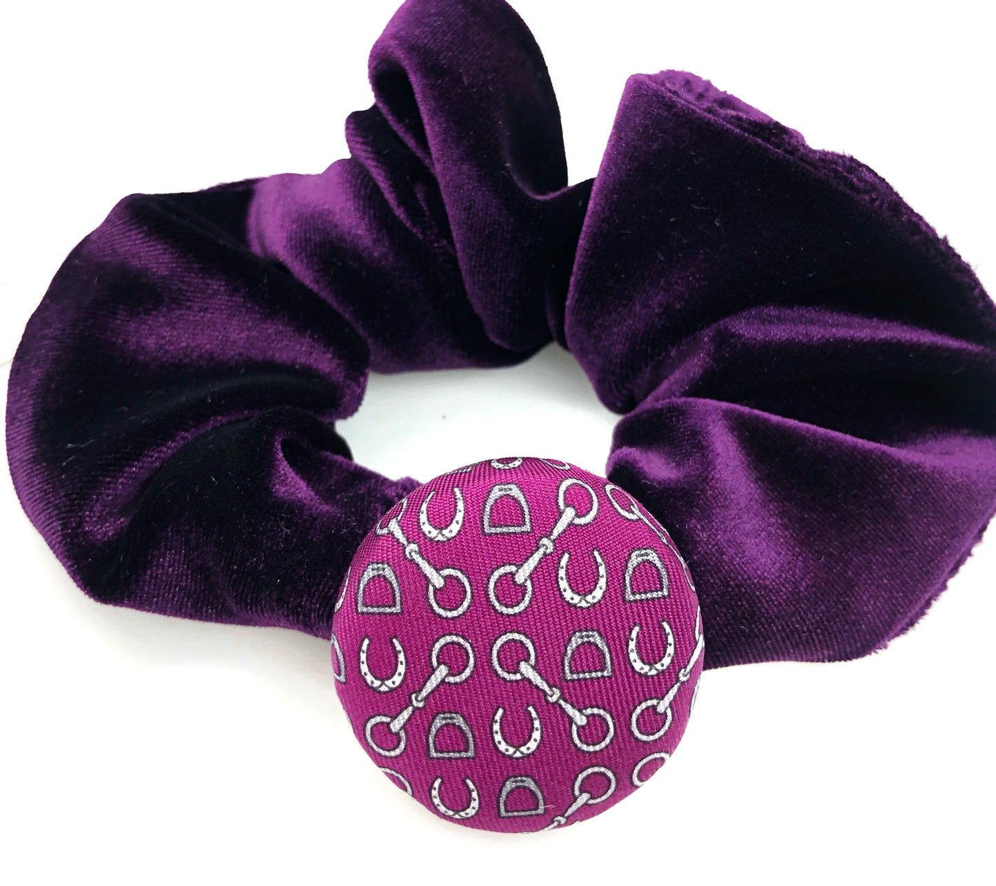 Winter Mini Scrunchie with XL coin