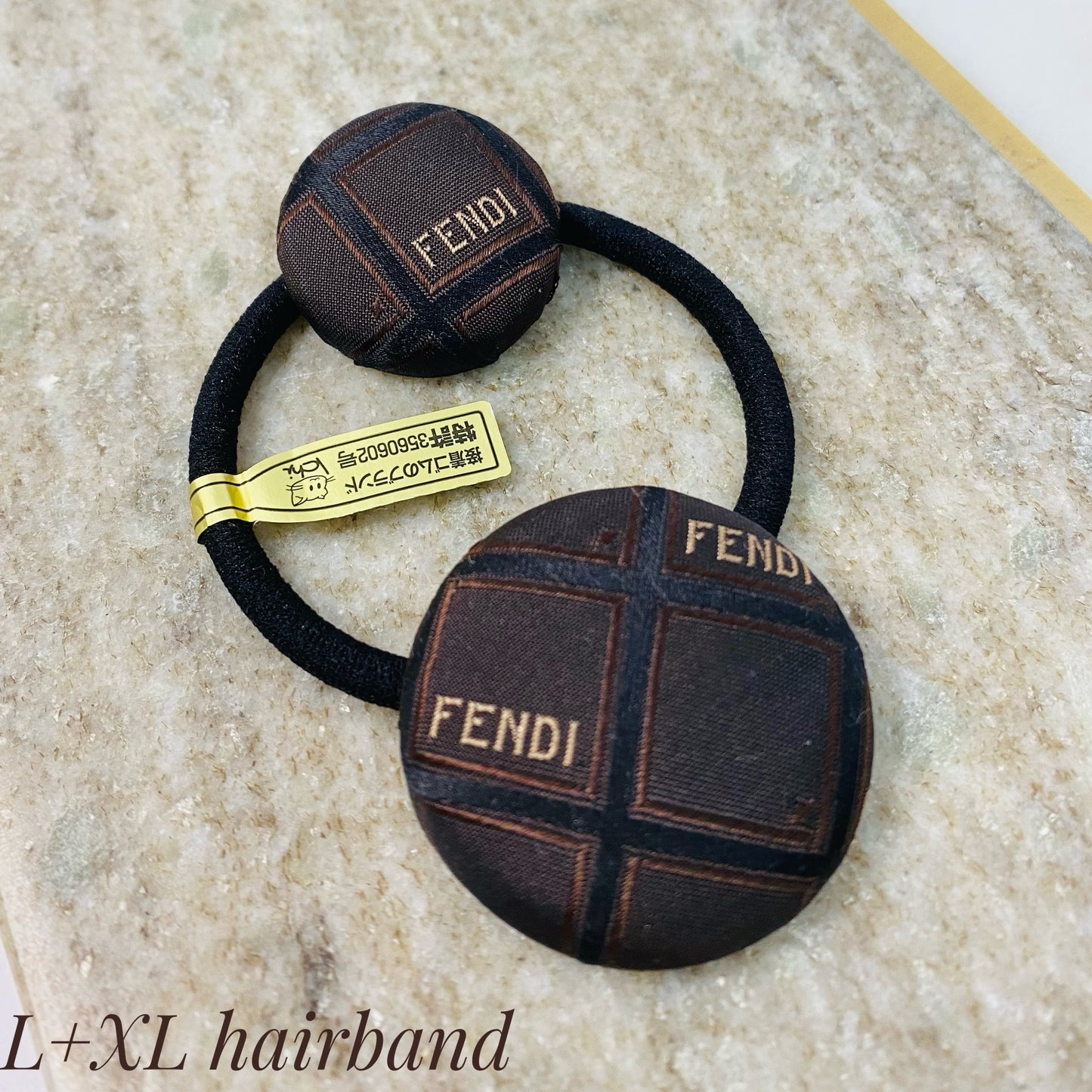 FF- Classic FF Brown & Black- FF002- Hairband