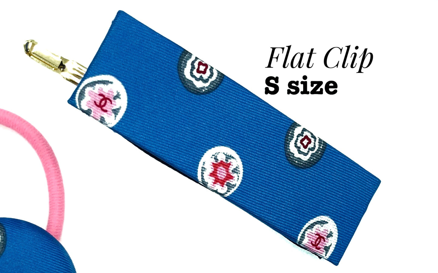 CC-Blue Jay & Pink Flower- CC005- Hairband/ hairpin/ earring