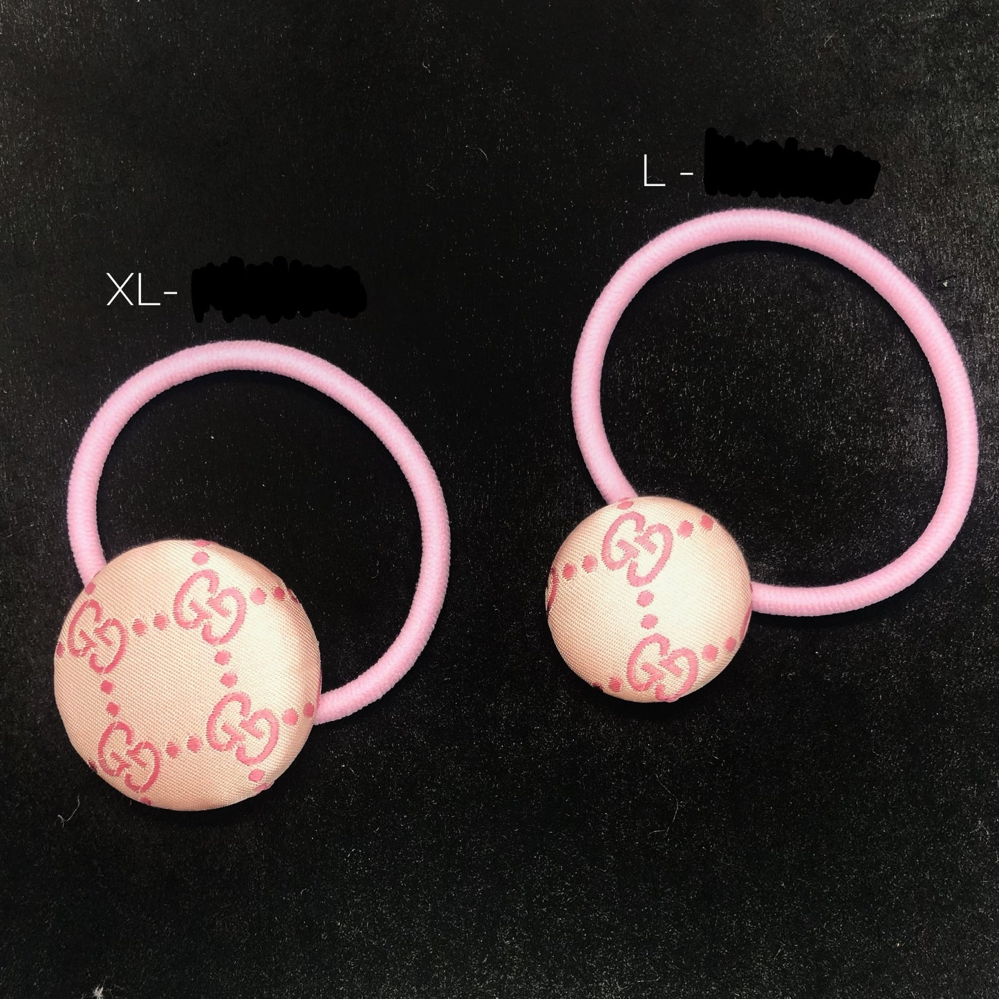 GG- Pink monogram- GG003- Hairband