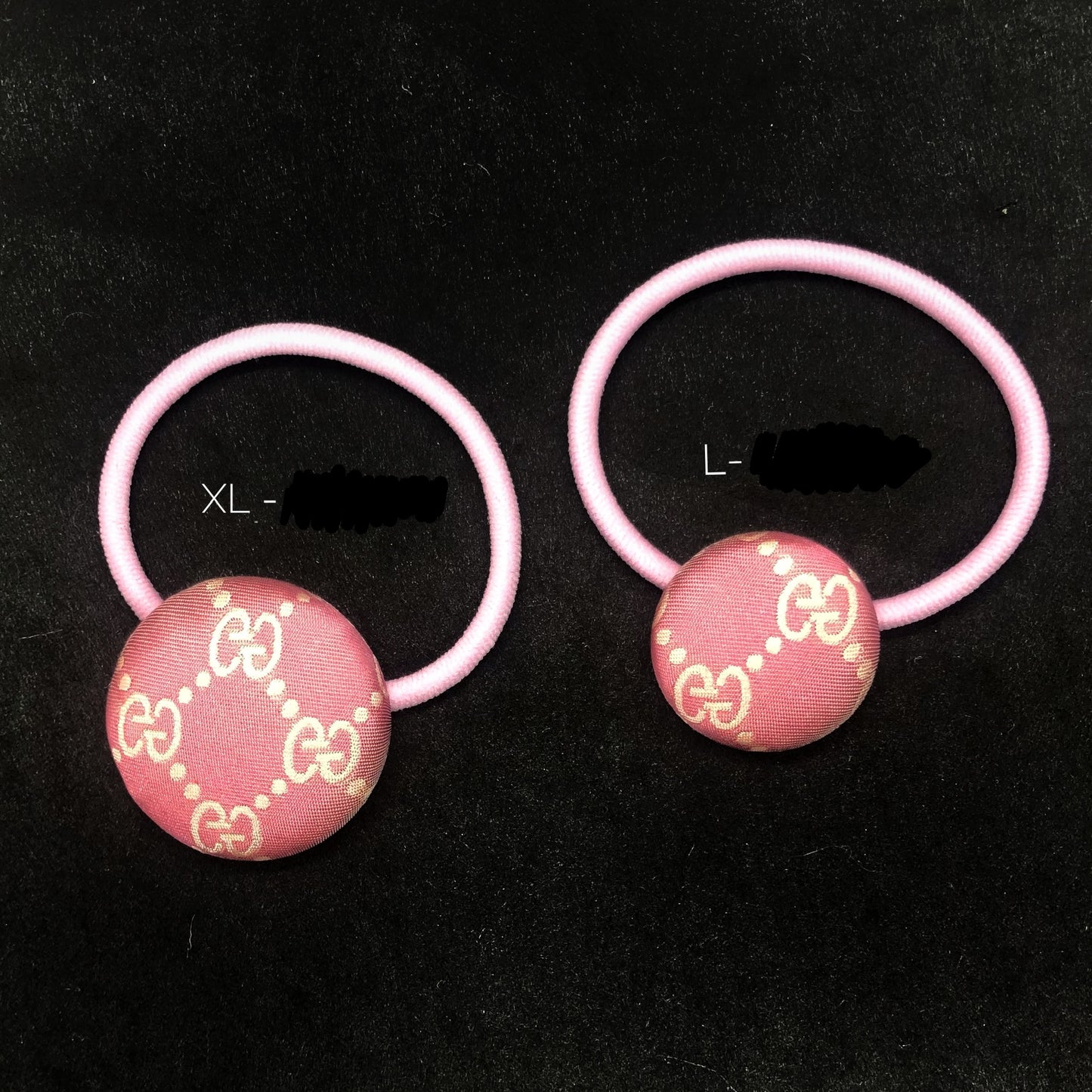 GG- Pink monogram- GG003- Hairband