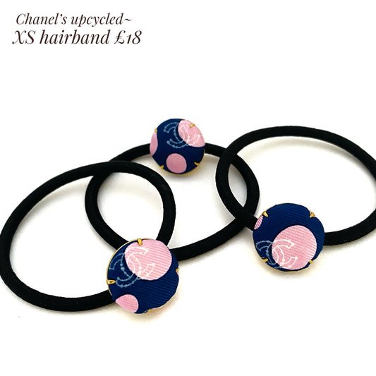 CC- Bubble Gum Pink & Astral CC logo- CC011- hairband/ Hairpin/ earring