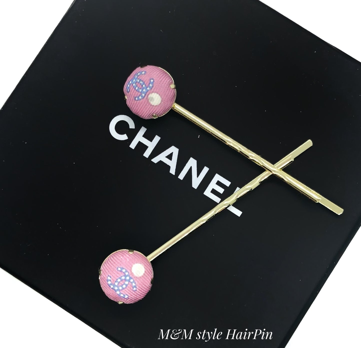 CC- Peony Pink & Pearl- CC006- hairband/ hairclip