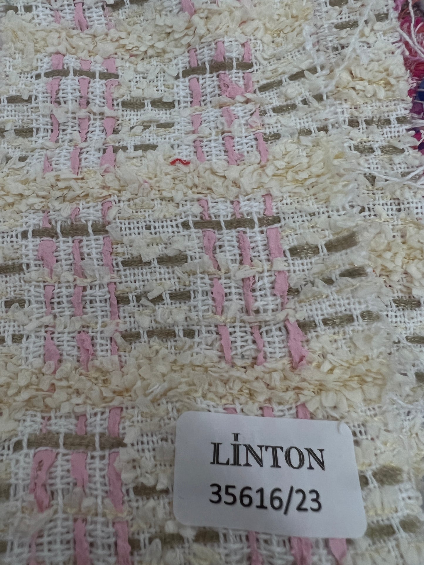 Tailormade fabric: Linton tweeds- pink/ purple