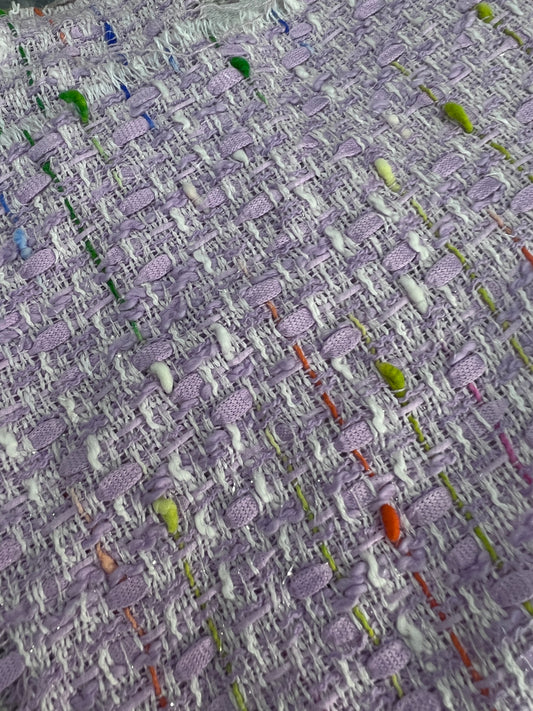 Tailormade fabric: Linton tweeds- pink/ purple