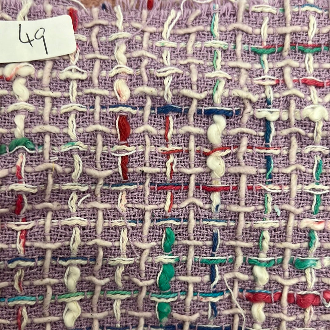 Tailormade fabric: Linton tweeds- pink/ purple