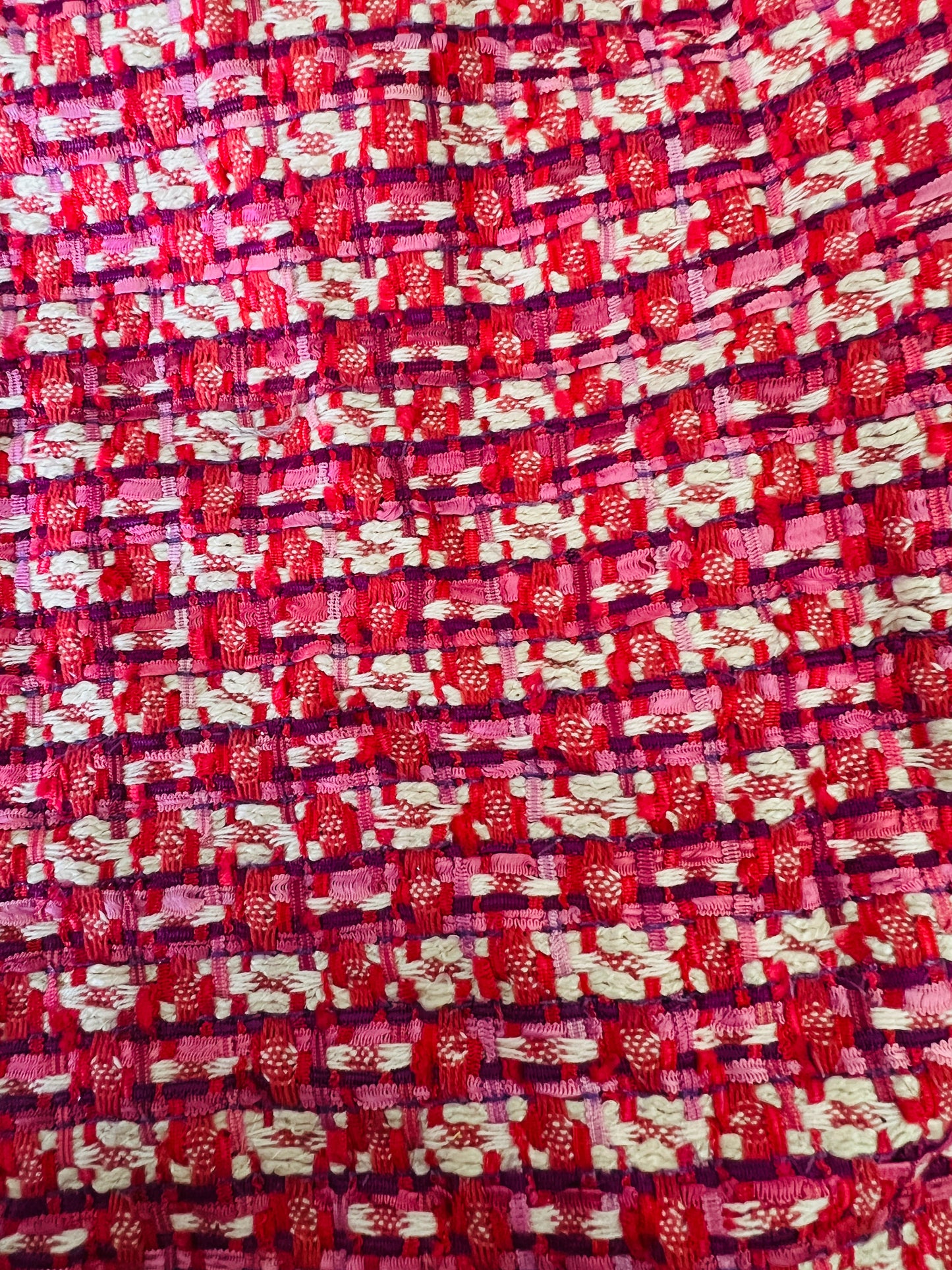 Tailormade fabric- Linton Tweeds- yellow/ orange/ red