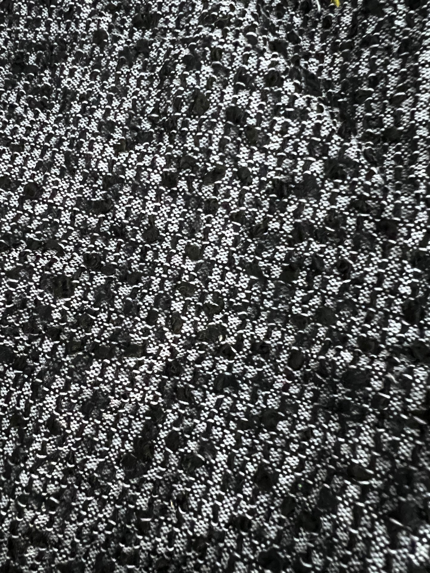 Tailormade fabric: Linton tweeds- Black/ white/ grey