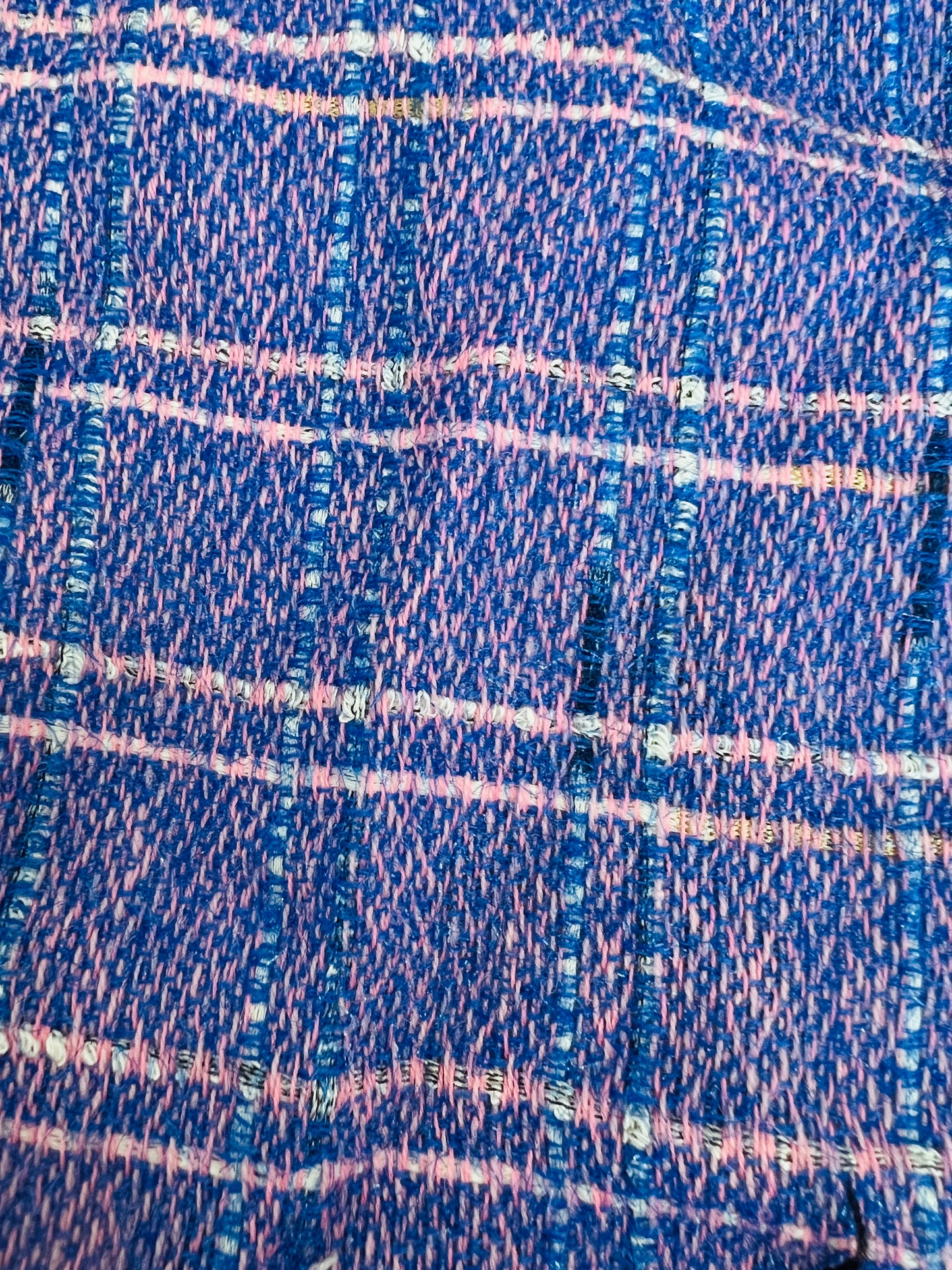 Tailormade fabric- Linton Tweeds- blue/ green
