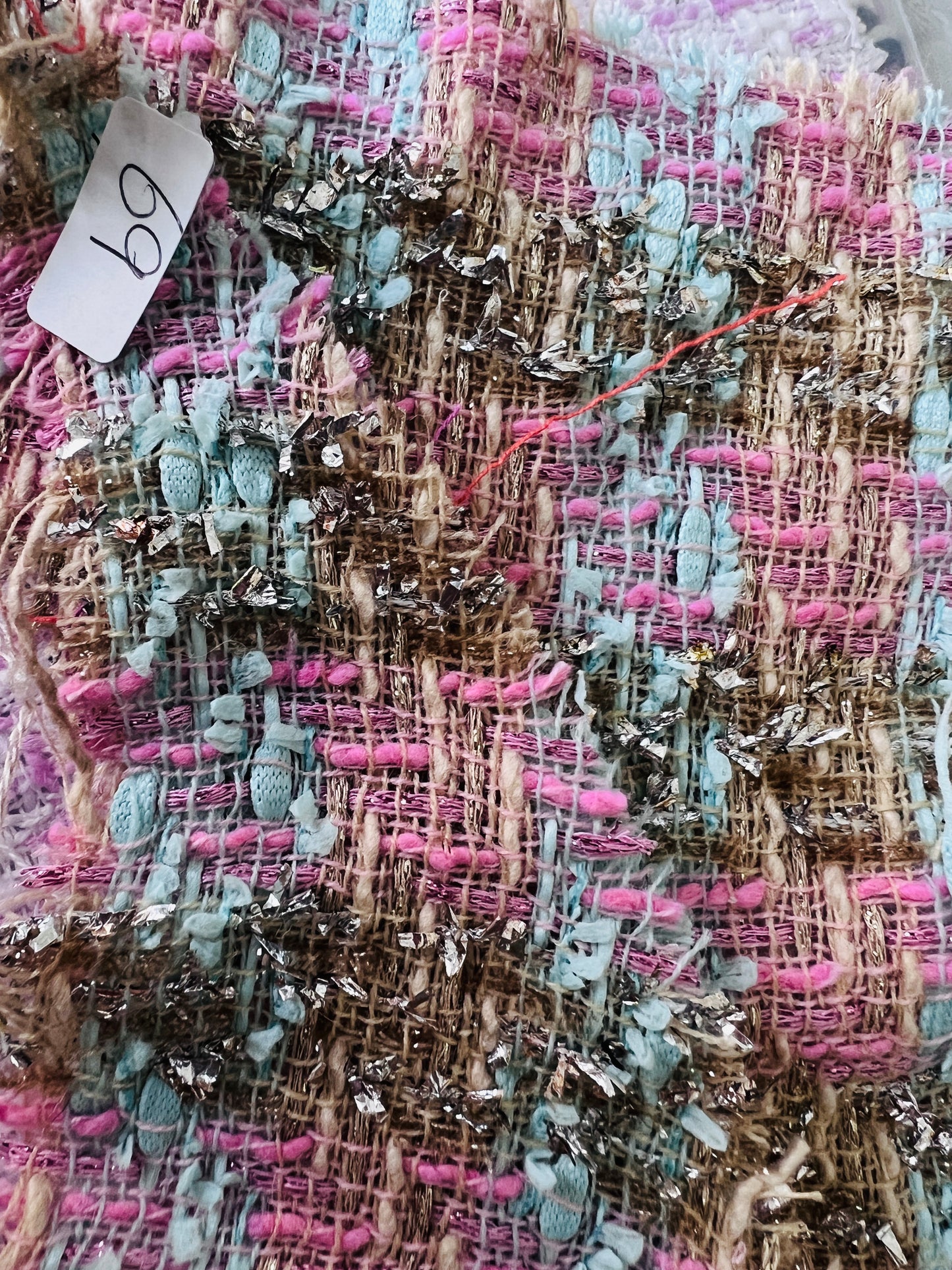 Tailormade fabric: Linton tweeds- pink/ purple