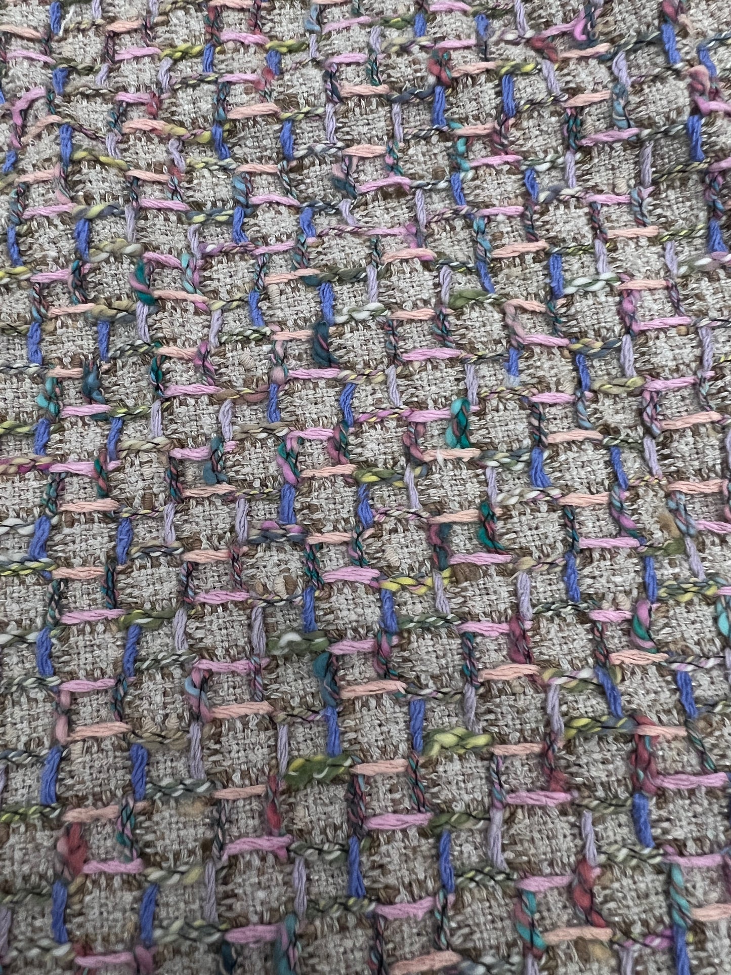 Tailormade fabric: Linton tweeds- pink/ purple