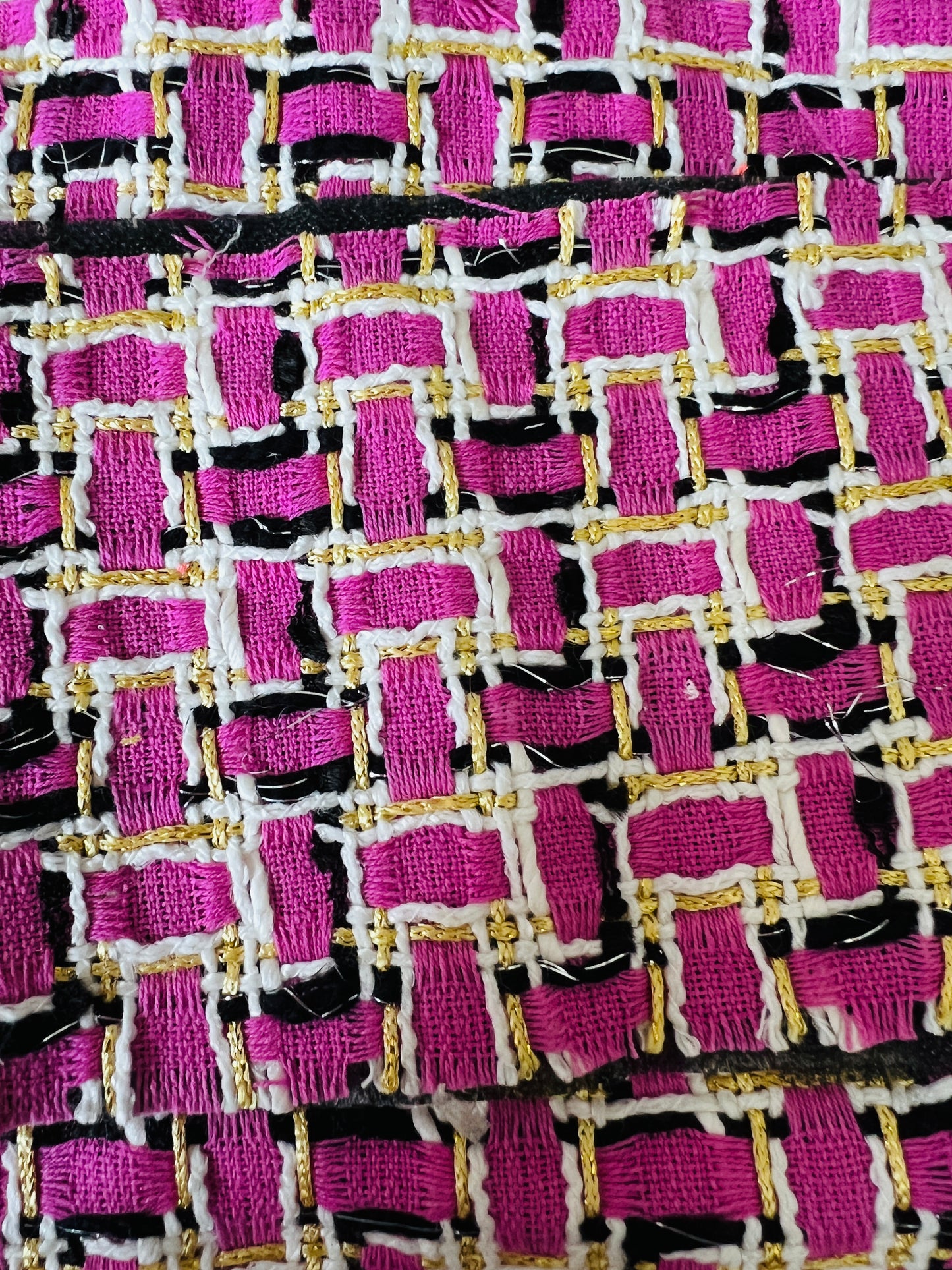 Tailormade fabric: Linton tweeds- pink/ purple