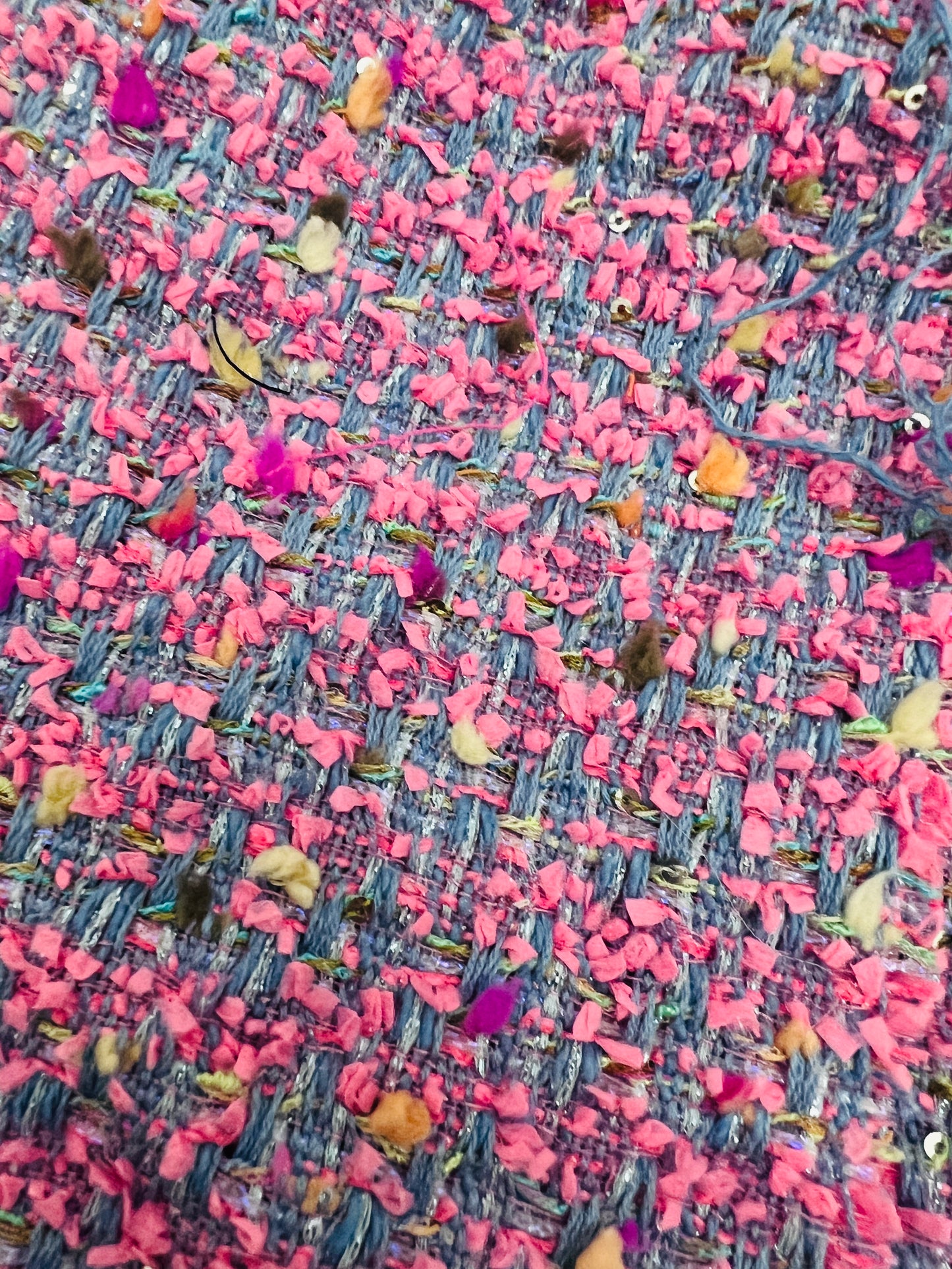 Tailormade fabric: Linton tweeds- pink/ purple